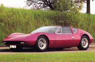 [thumbnail of 1969 Monteverdi Sports Car w-Mid-Engine Hemi Maroon Frt Qtr.jpg]